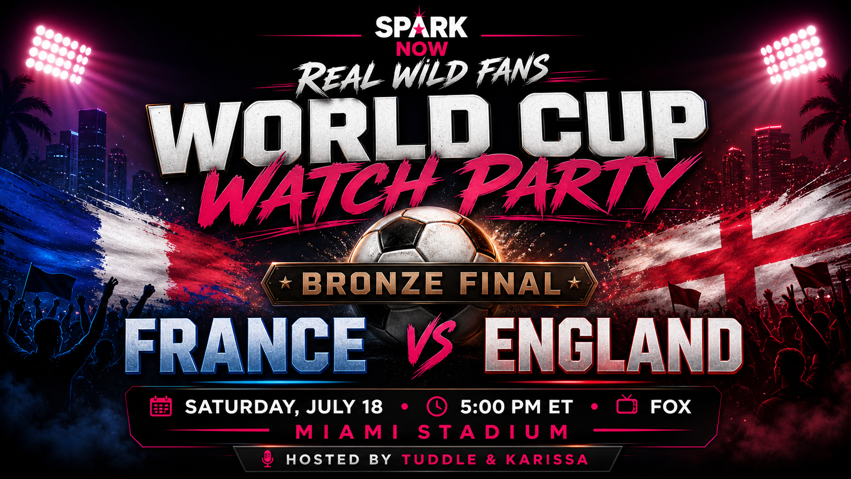 SparkNow World Cup watch party